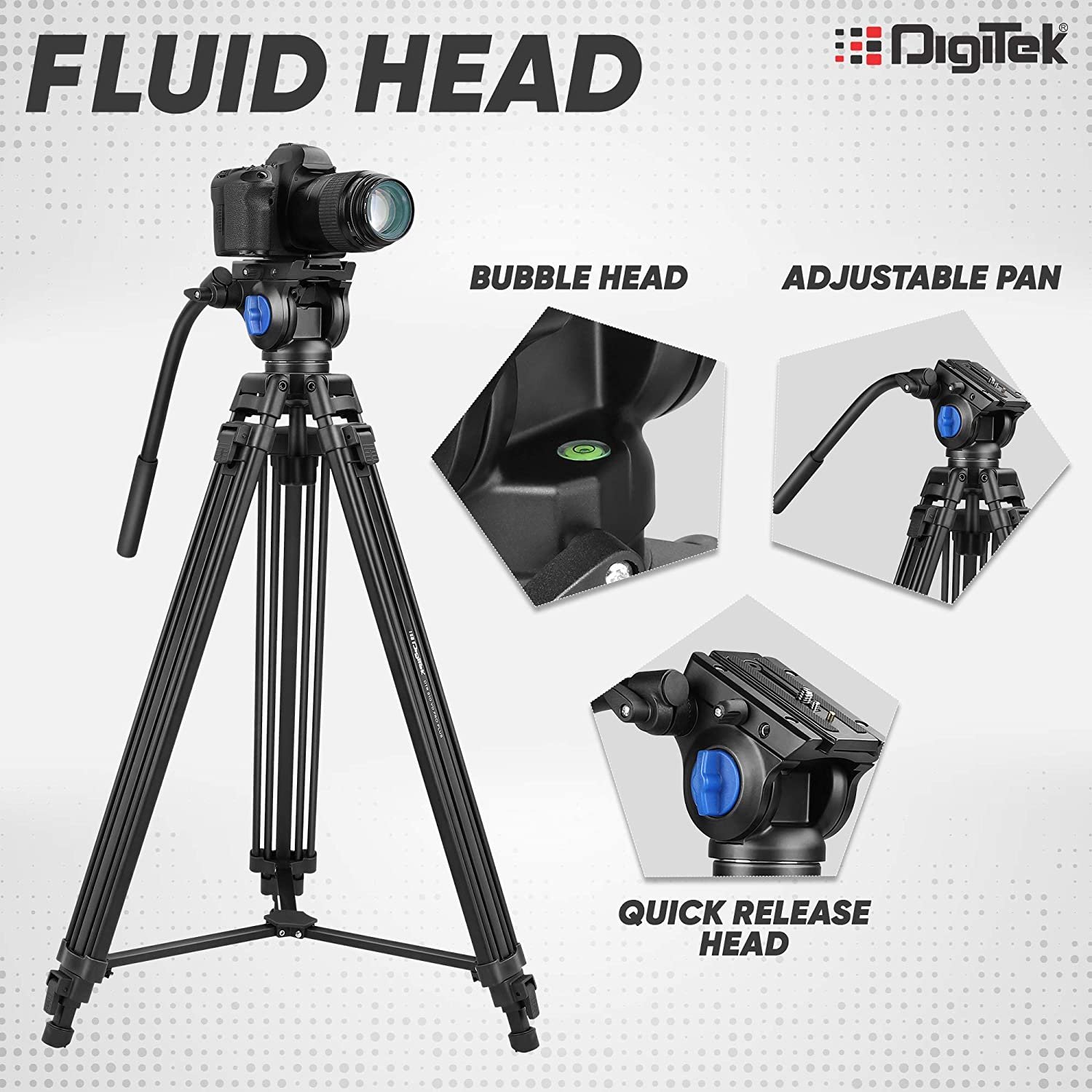 DIGITEK DTR-510VD PRO PLUS Tripod - Snapito Studio