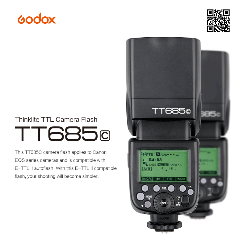 GODOX TT685C TTL - Snapito Studio