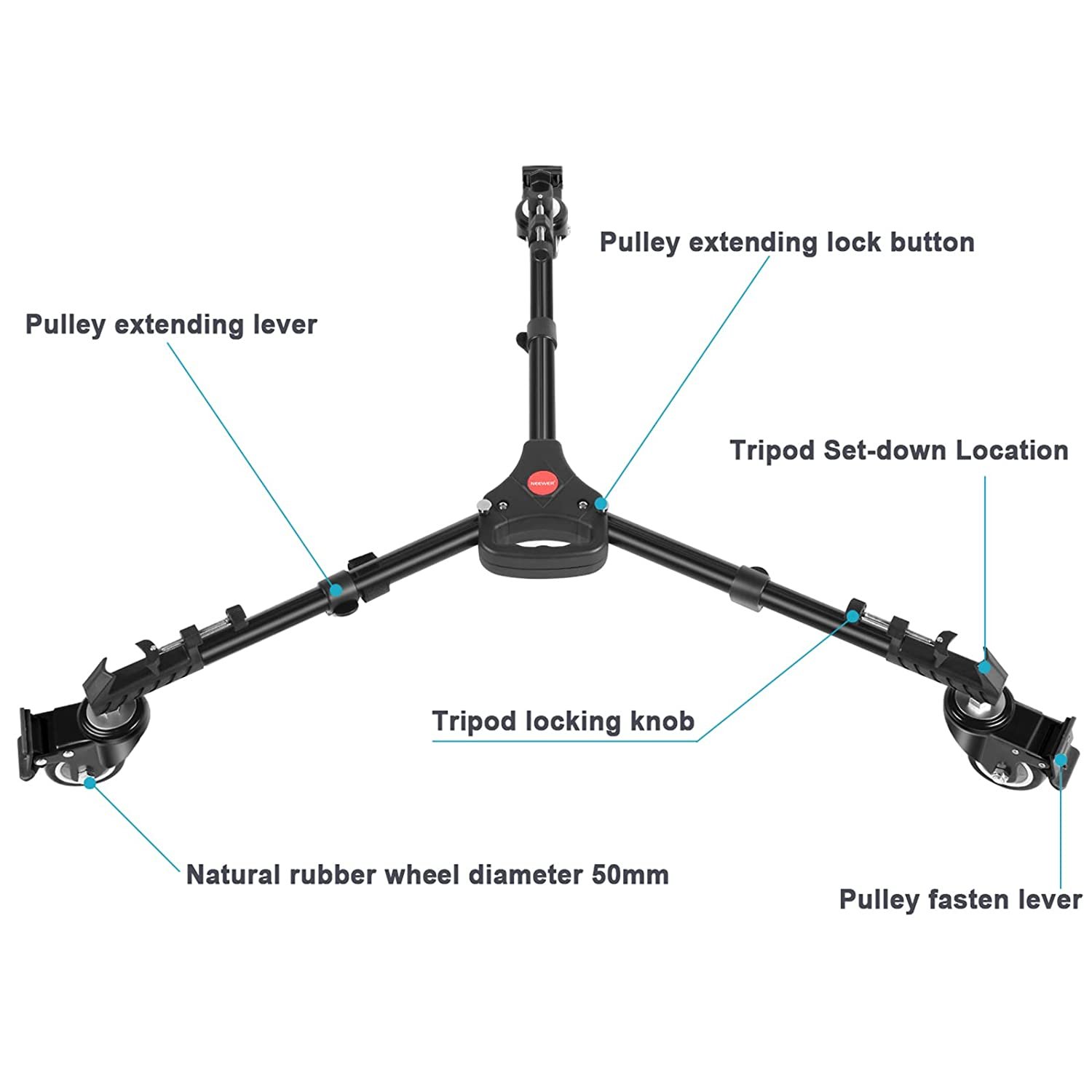 Tripod Trolley - Snapito Studio